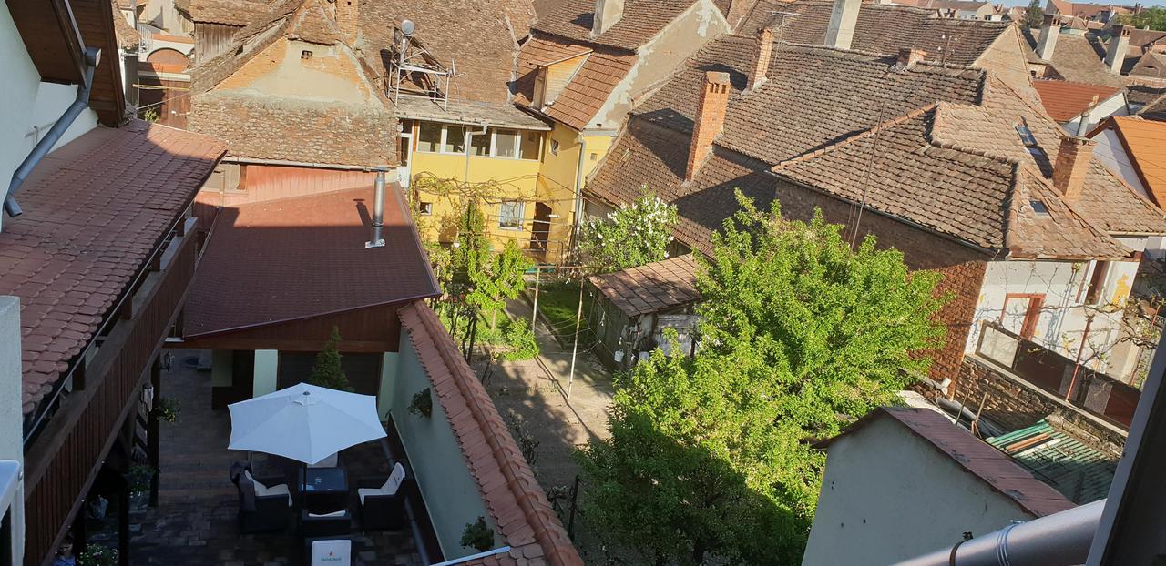 Pensiunea Cocosul Rosu Sibiu Ngoại thất bức ảnh